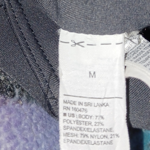 Go Dry Active Sports Bra cross back strap - Picture 4 of 4